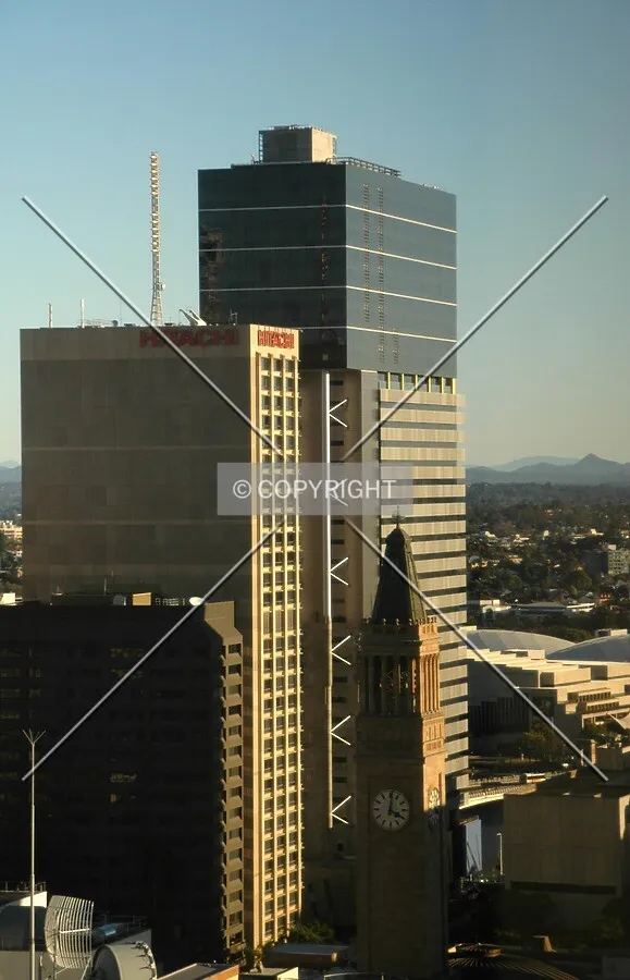 Elevated view from the northwest