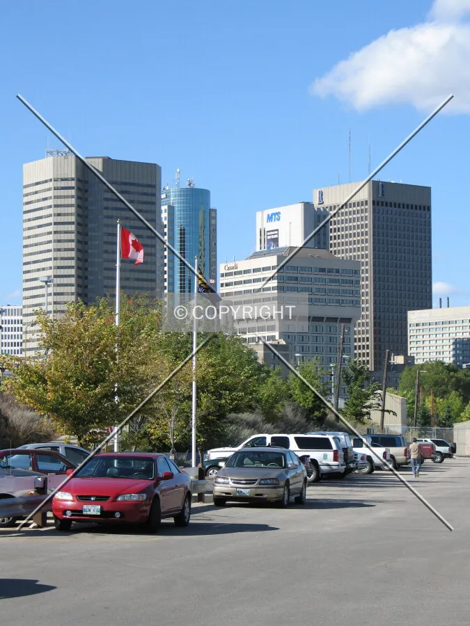 Downtown view from the southeast