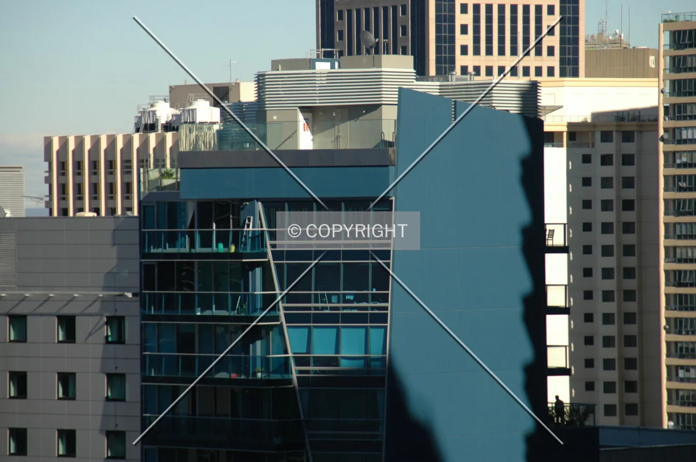 Top of the building