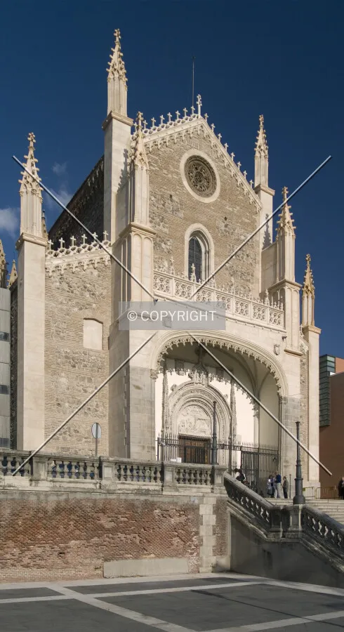 View from the northwest of the western façade