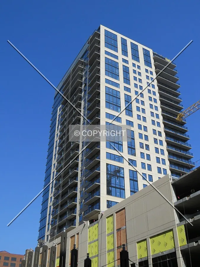 Looking up from 5th Street South