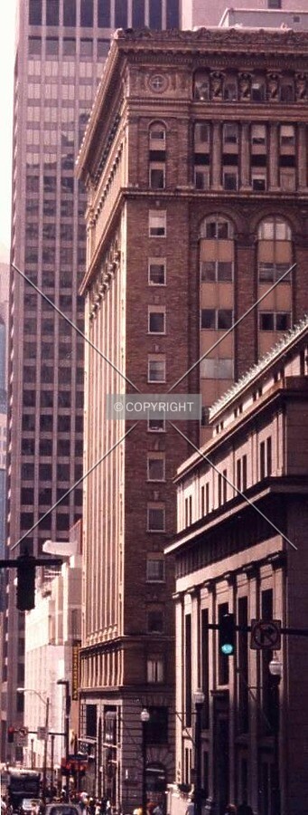 Partial view showing southeast corner