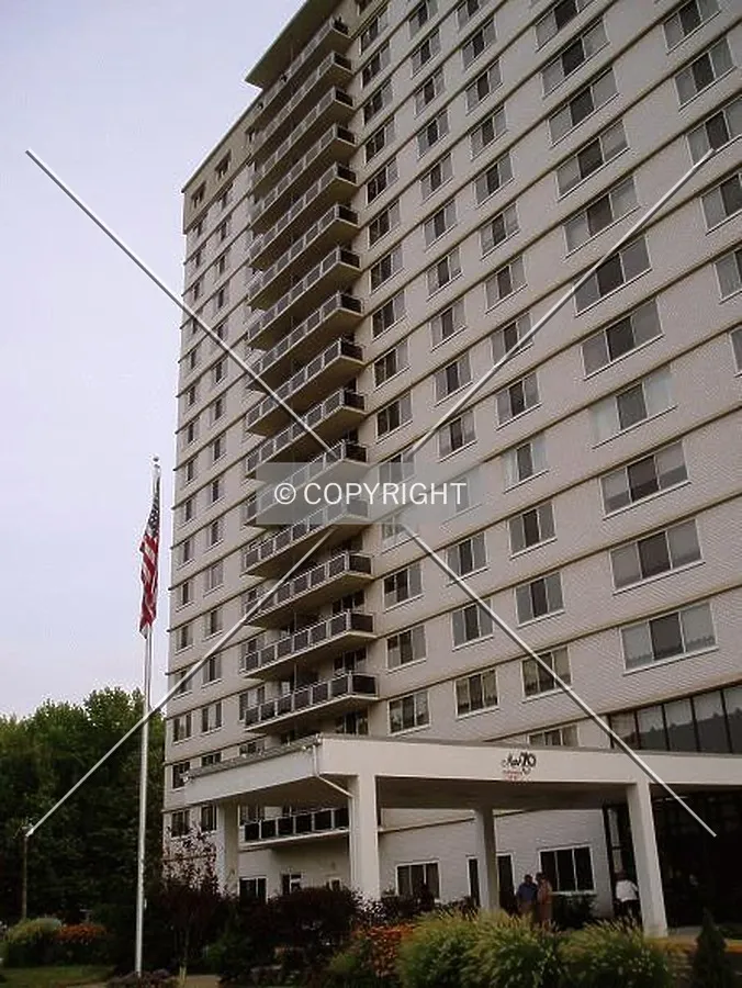 The front from the northwest