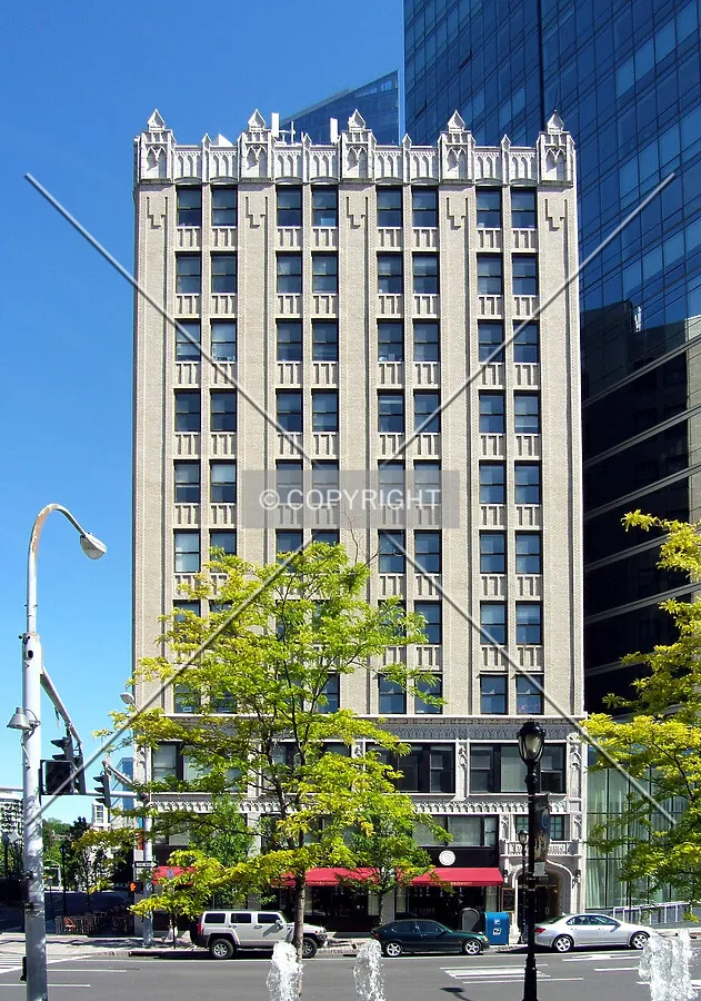 View from the southeast on Main Street