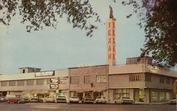 Vintage view from the southwest