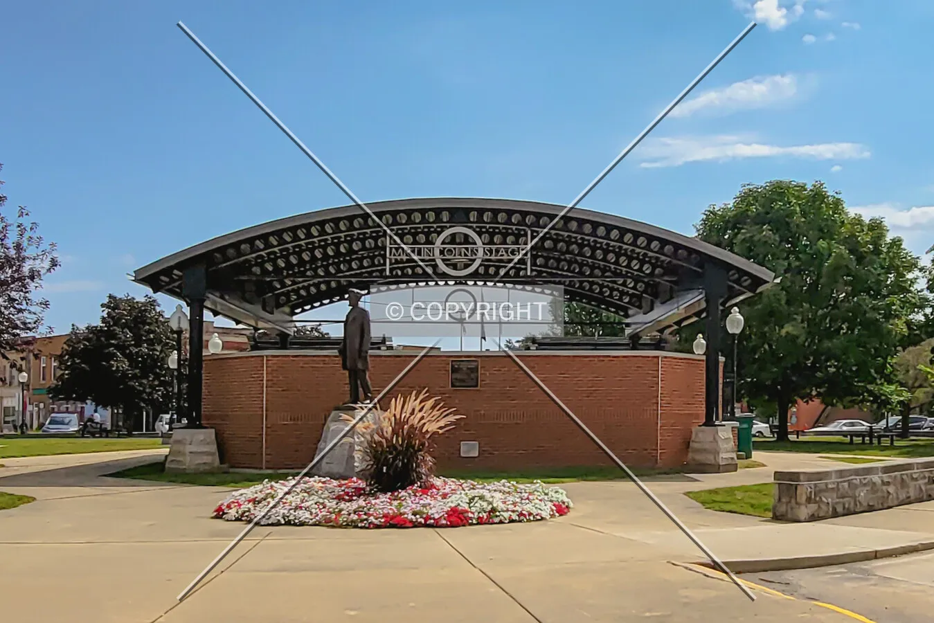From the northwest; September 18, 2021