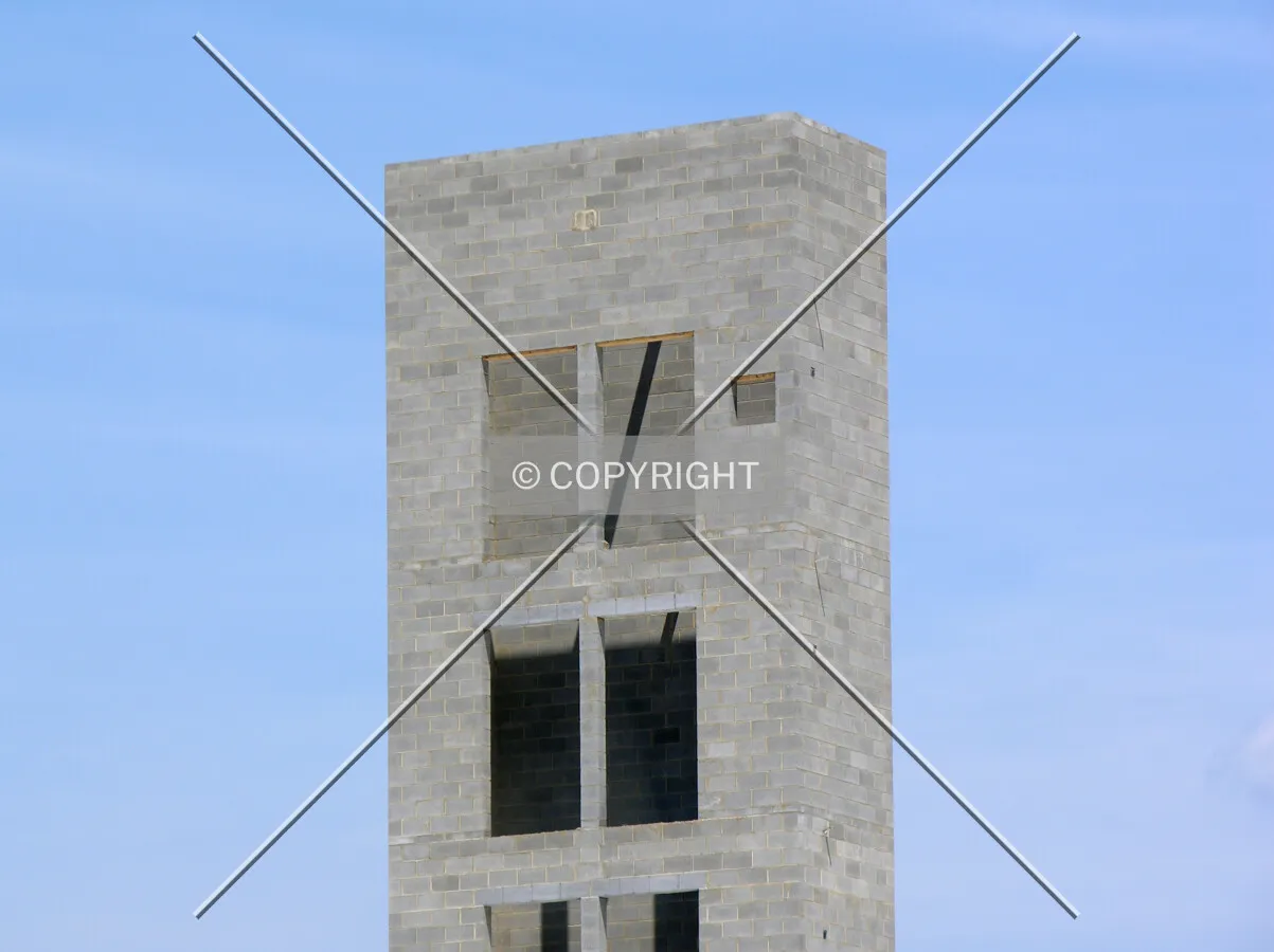Top of the elevator shaft