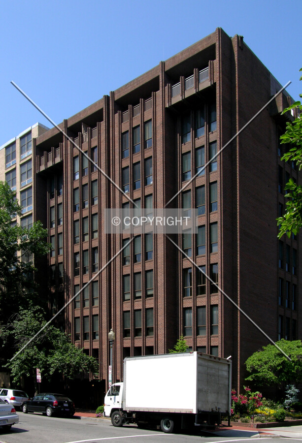 From across 21st Street to the northeast