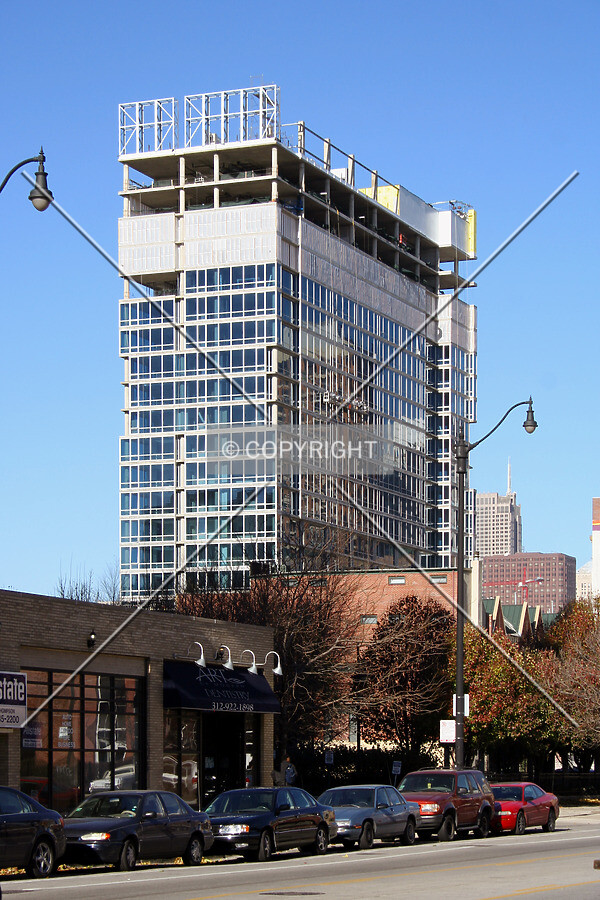 View from the southeast