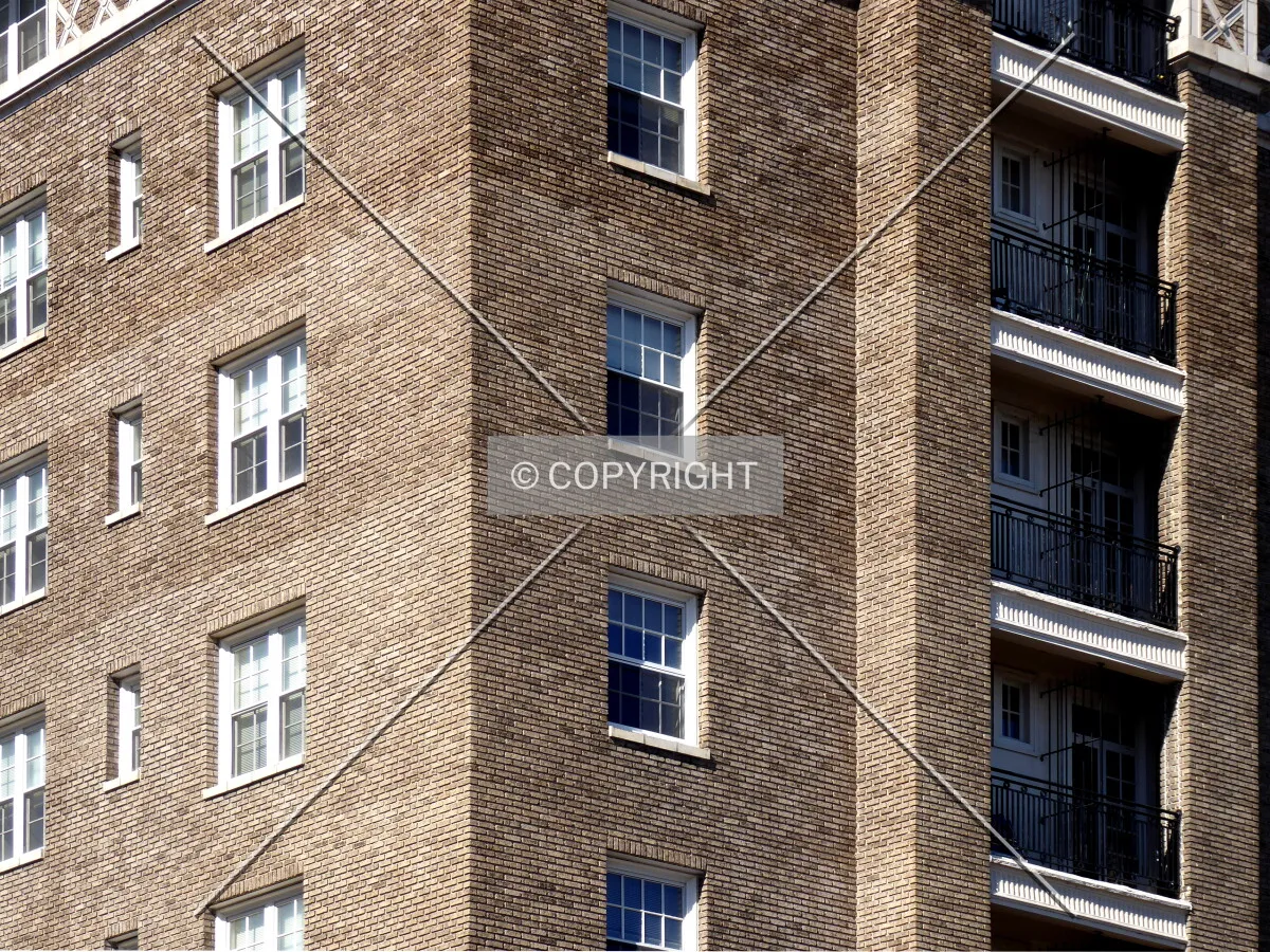 Southwest corner detail