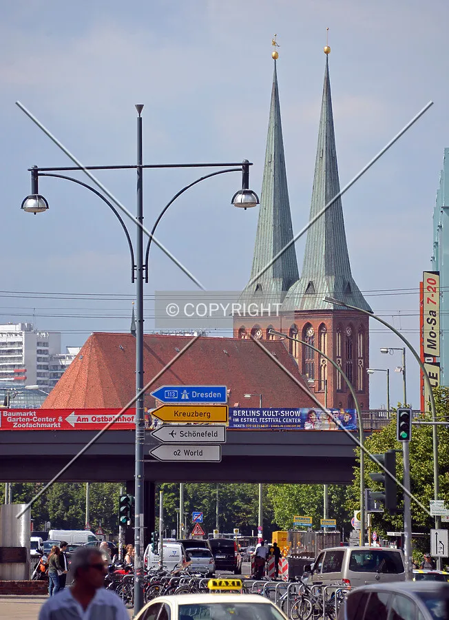 View from the northeast