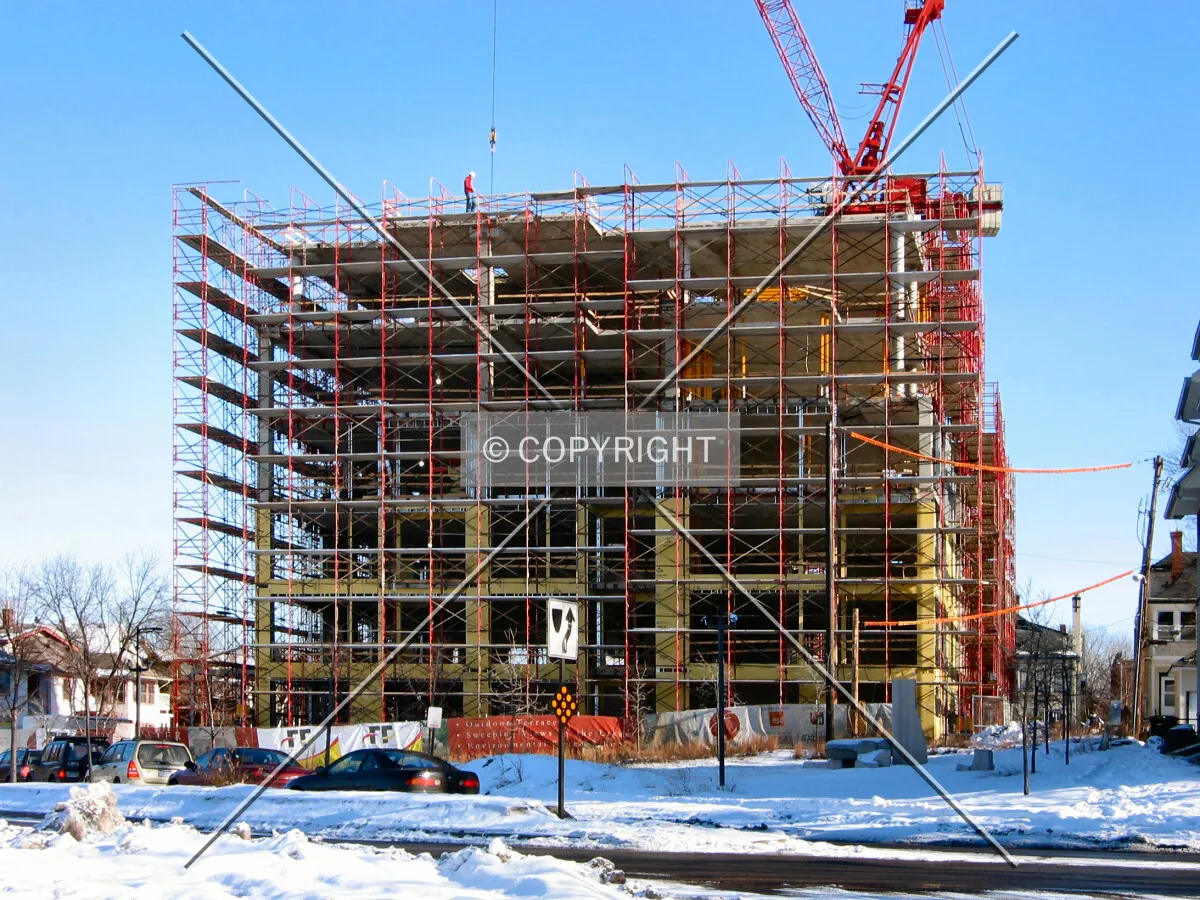 West elevation from Lake Calhoun