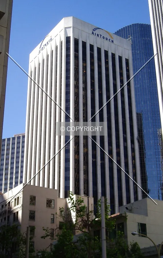 From the northeast on Sacramento Street