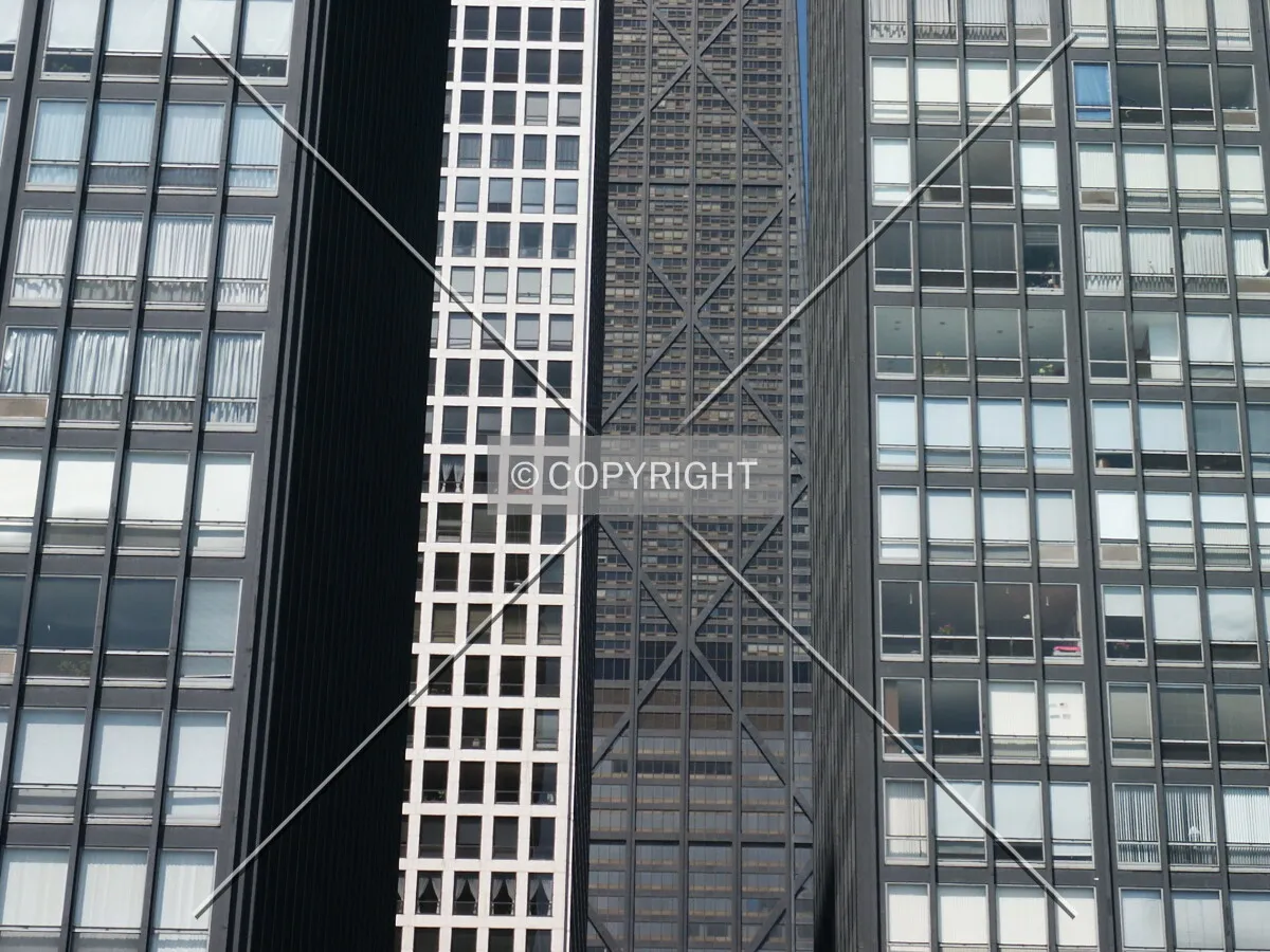 Modern skyscraper facades