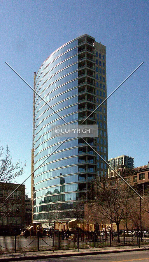 View from the southeast