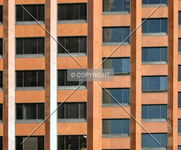 Fenestration on the west side