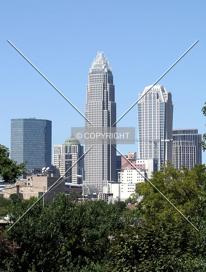 At center, view from the northeast along Central Avenue