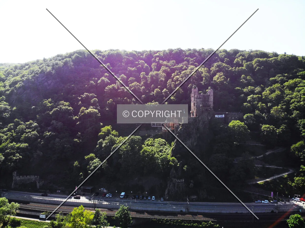Above the rhine river