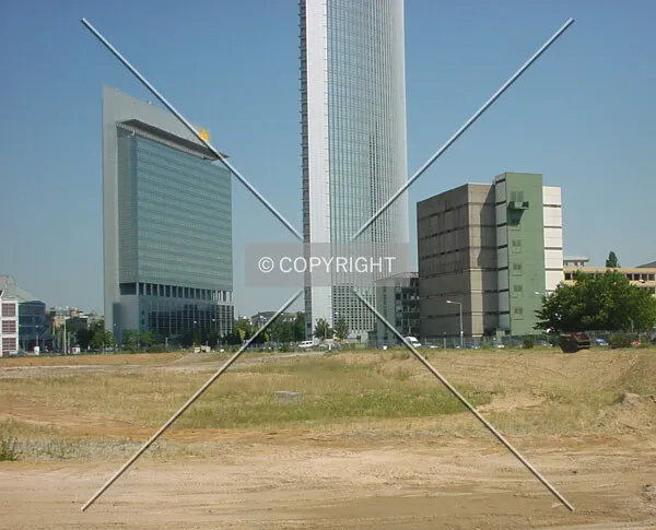 The site of Tower 1 before construction start