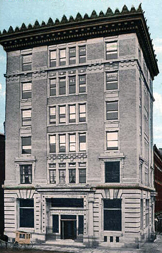 Vintage view from the northwest