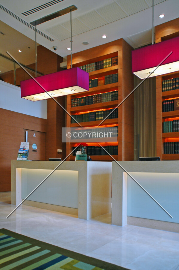 Reception desk
