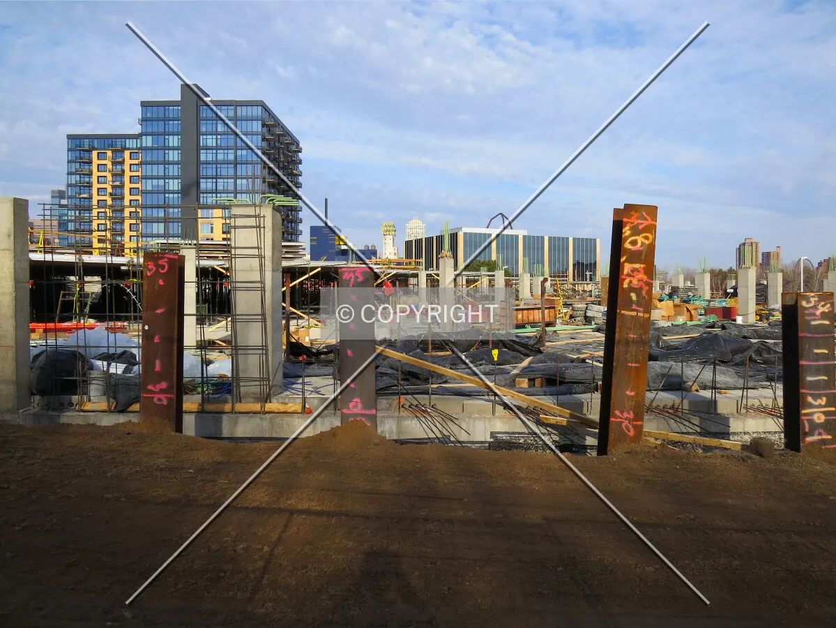 View to the west from 13th Avenue South