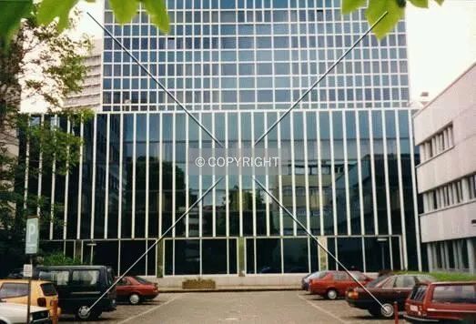 Rear parking lot