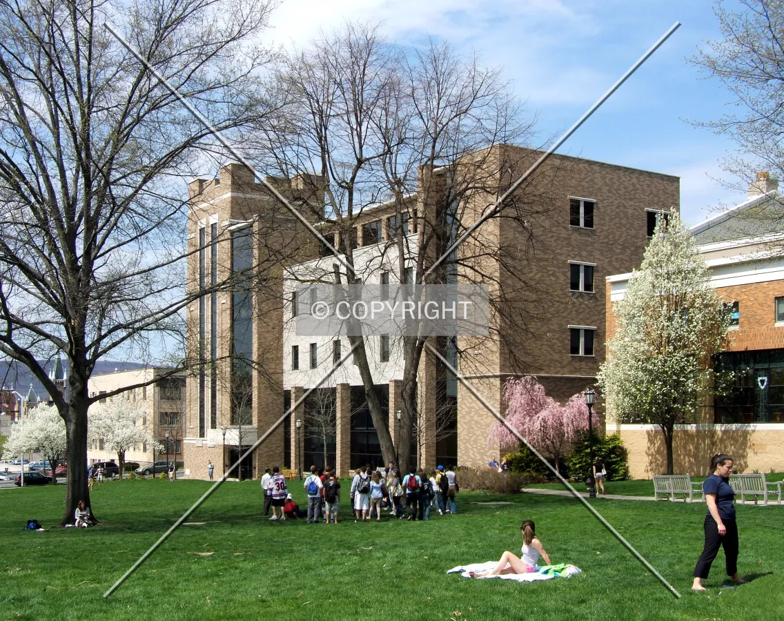 View from the southeast