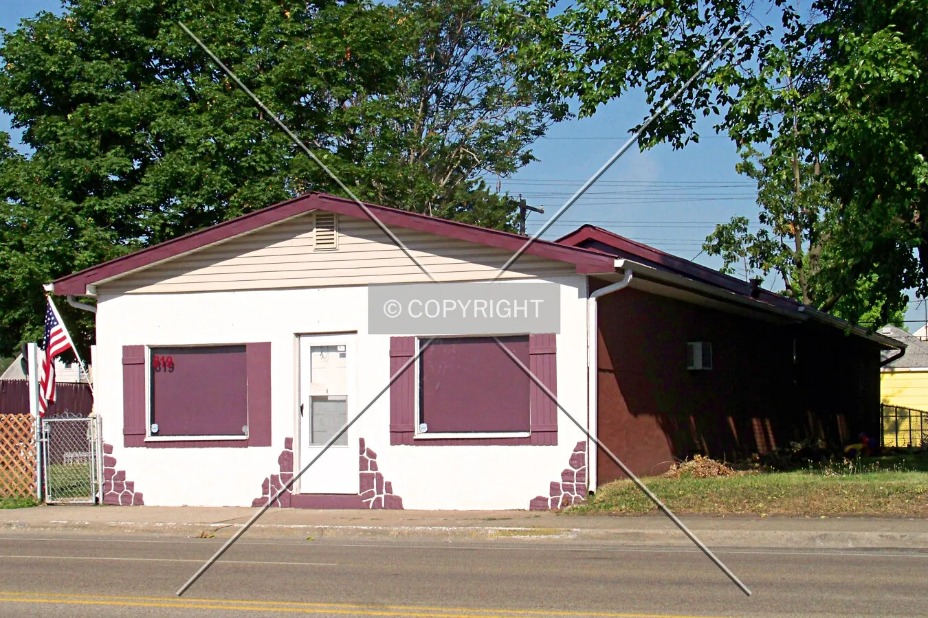 View from the northeast; June 8, 2012