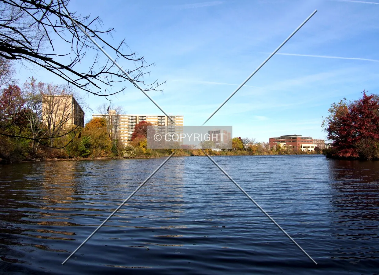 Downtown from the southeast