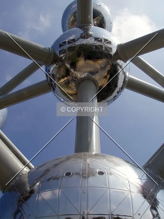The three central spheres after renovation