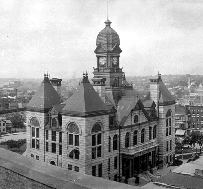View from the northeast