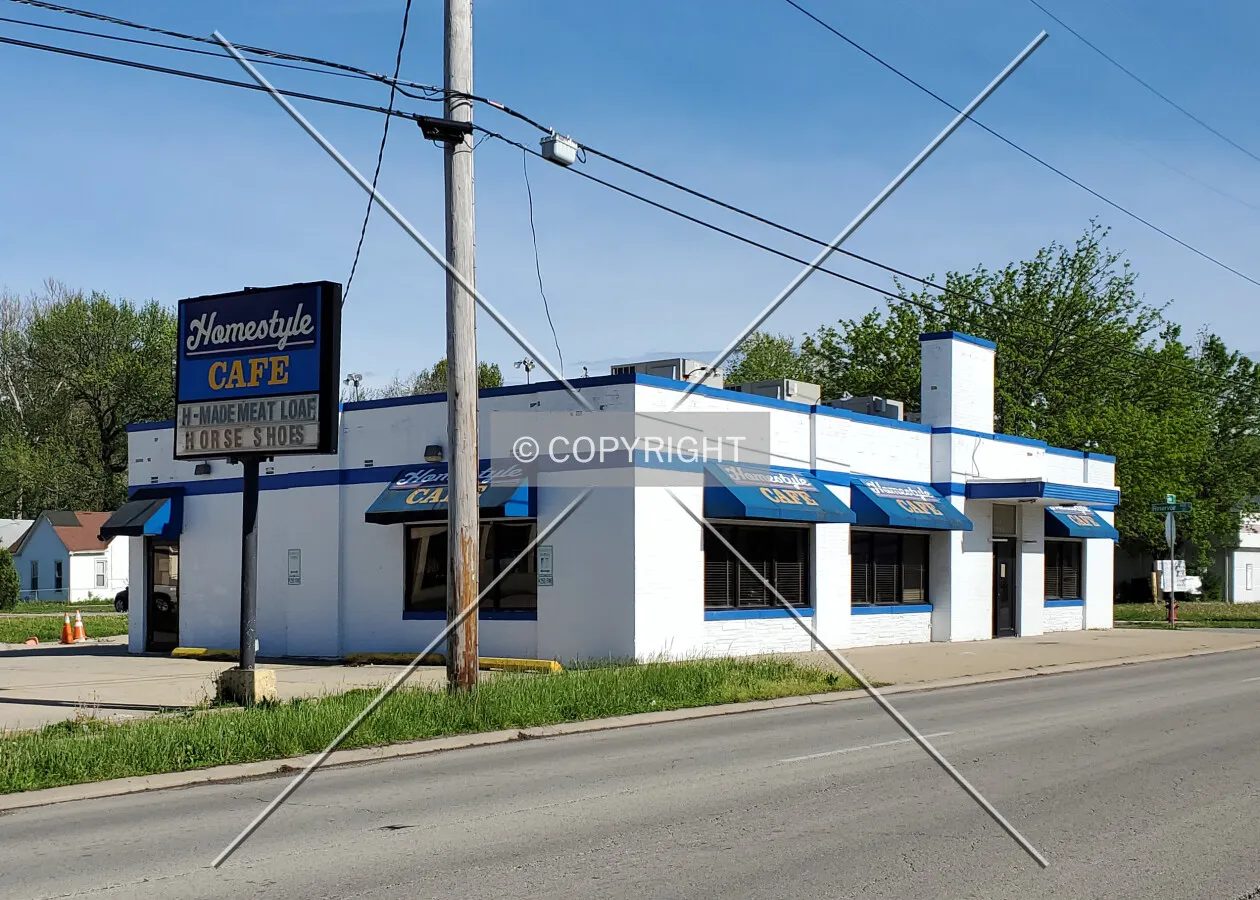 Northwest view; May 3, 2020
