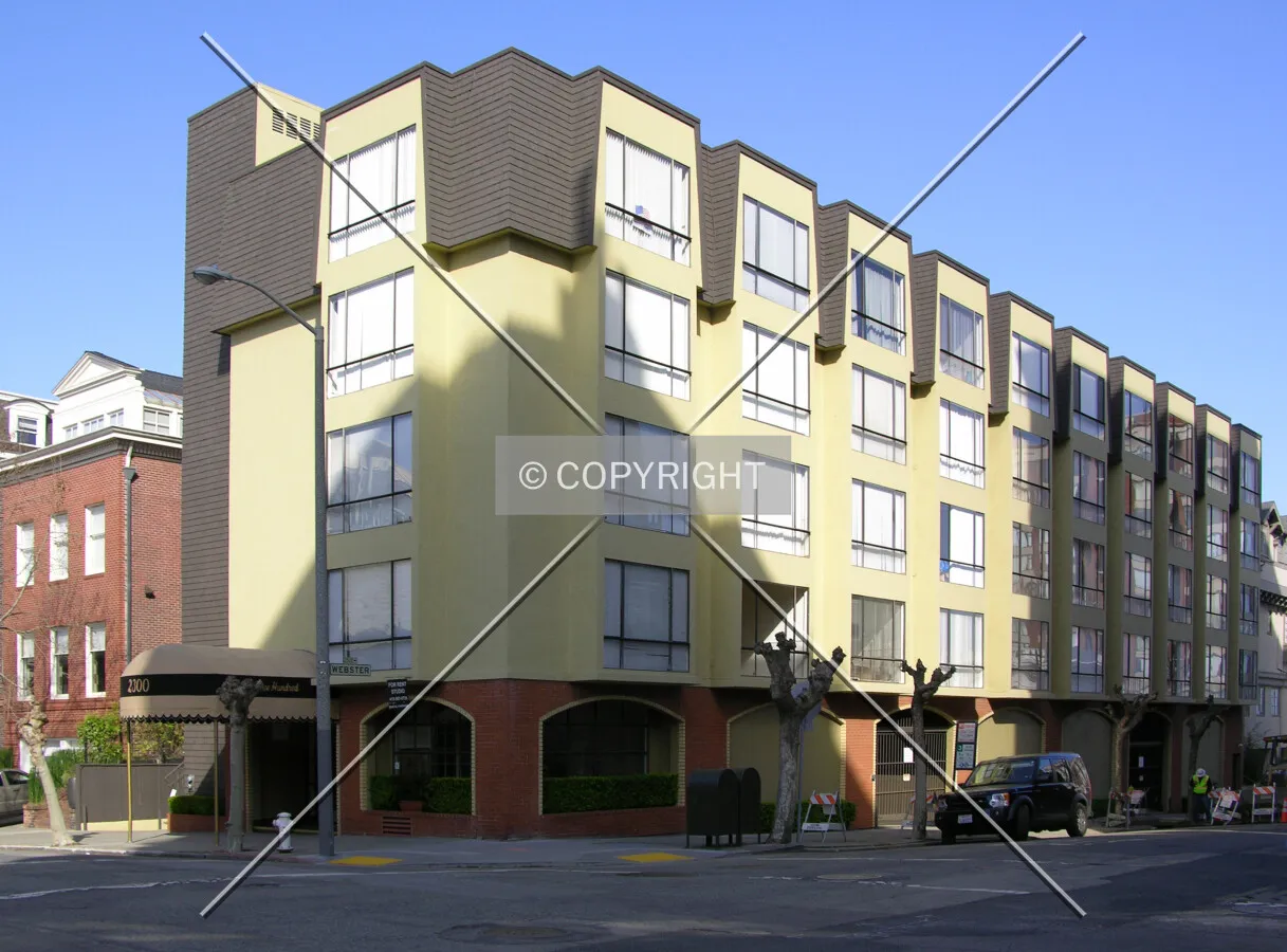 From Pacific Avenue to the southeast