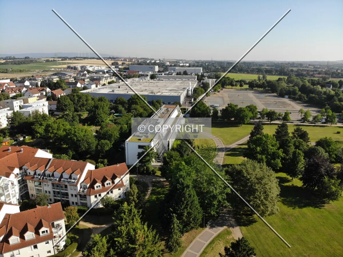 View over Bad Vilbel, Hessen
