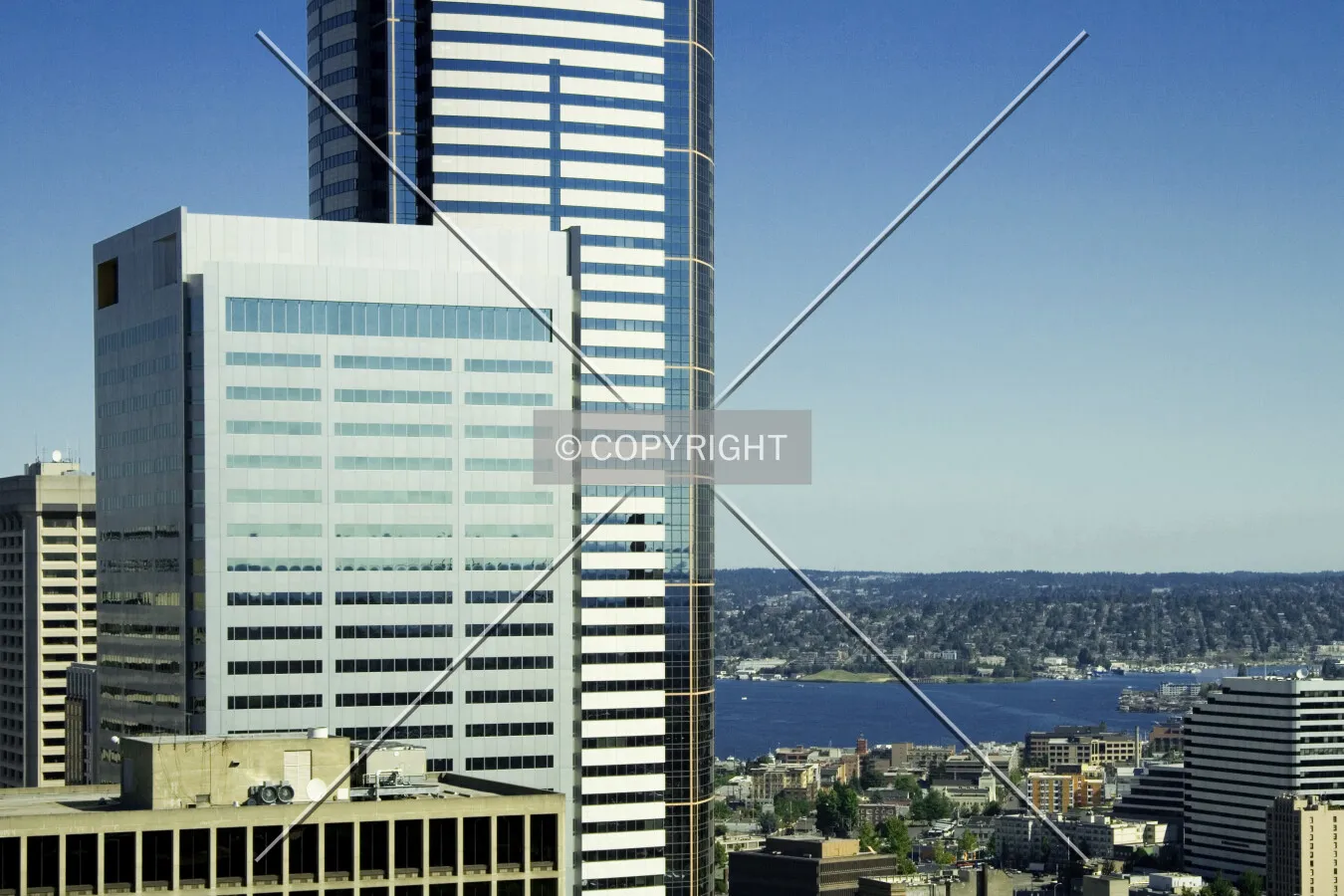 Looking north from Renaissance Madison Hotel