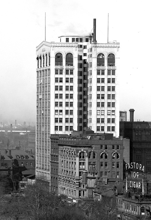 Vintage view from the northeast