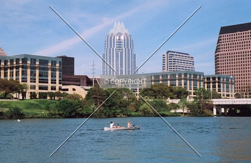 View from southwest from along Town Lake