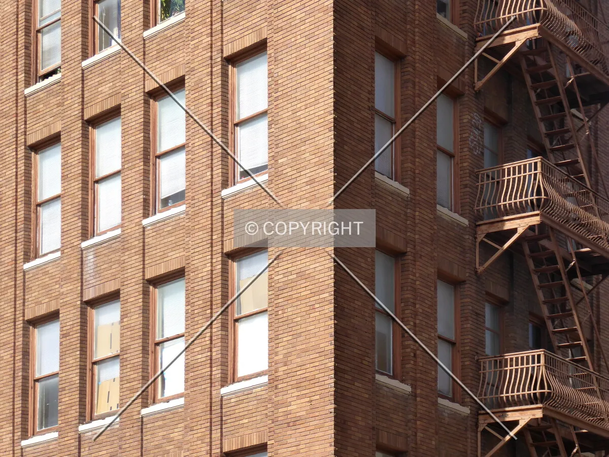 Southwest corner detail