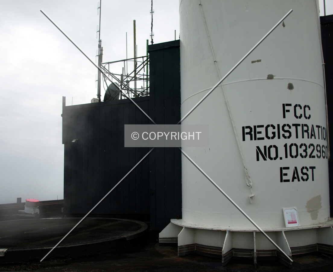 Base of east antenna