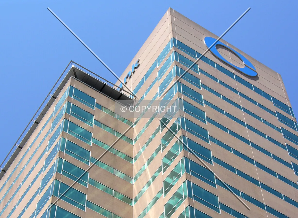 Looking up from the southeast