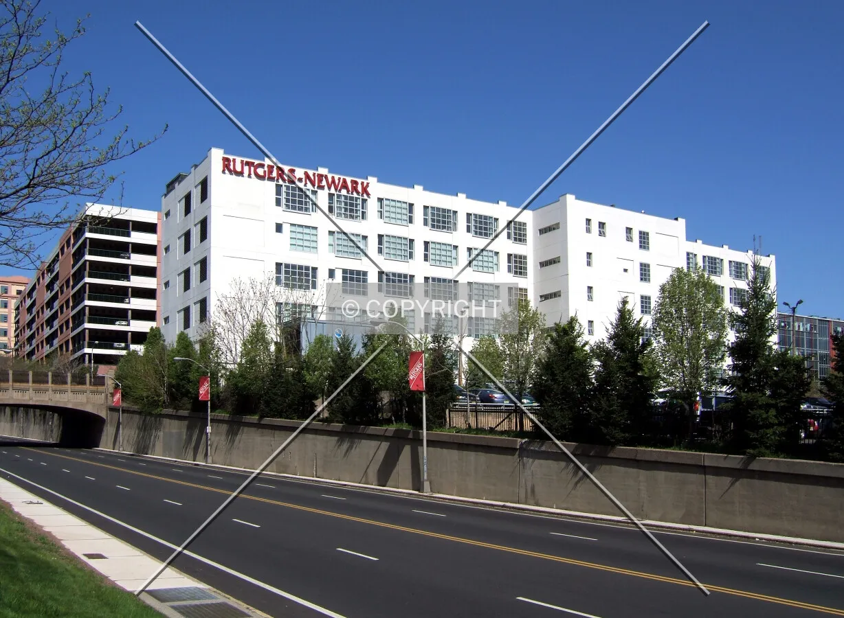View from the southeast along Raymond Boulevard