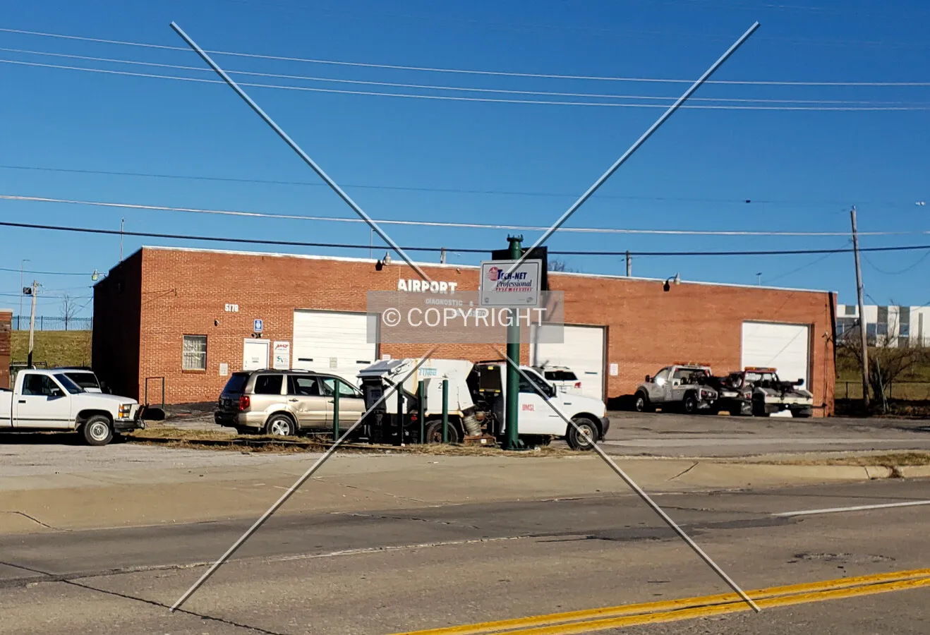 View from the southwest; December 17, 2018