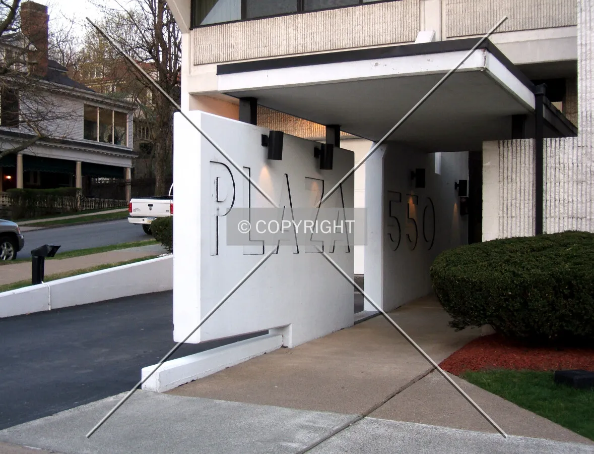 Main entrance on Clay Avenue from the northwest
