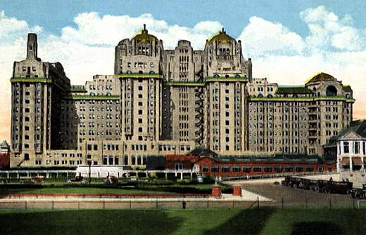 View from the southwest