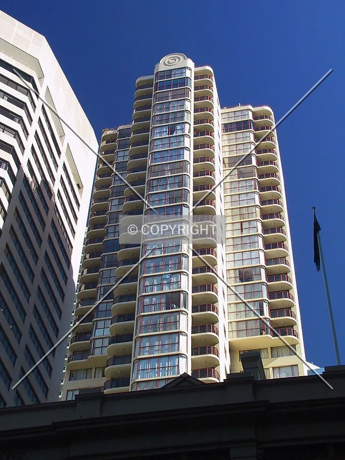 Looking up from Castlereagh Street