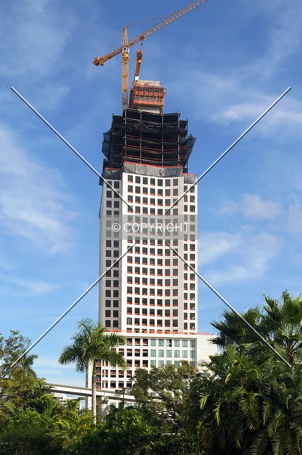 View from the west