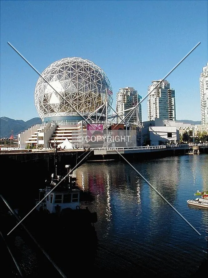 Across False Creek from the south shore