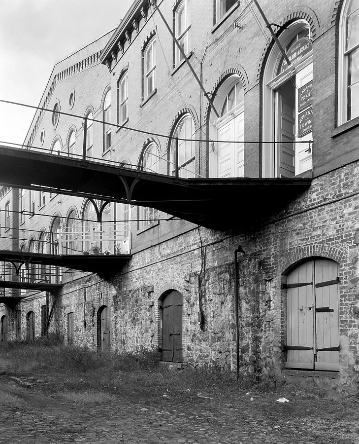 Vintage view from the southeast