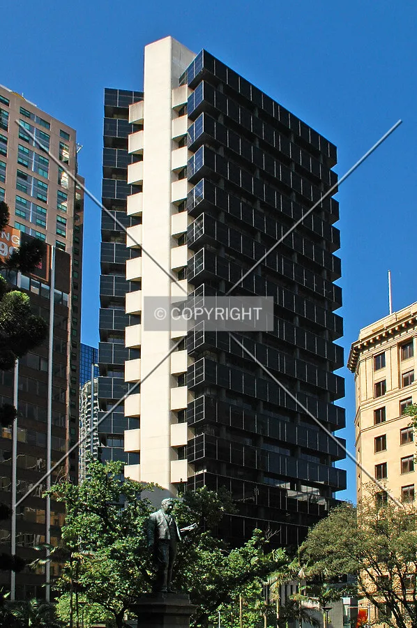As seen from Wynyard Park